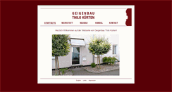 Desktop Screenshot of geigenbau-duesseldorf.de