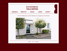 Tablet Screenshot of geigenbau-duesseldorf.de